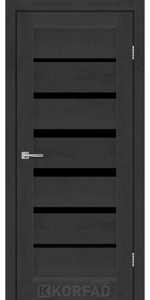 Міжкімнатні двері PESTO crystal-collection-pesto-beton-grafit-black